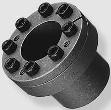 Self-centering function aligns the hub and shaft during installation.
