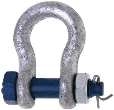 999-G Series Anchor Shackles Finish: Locking Type: Pro-Edge Web Slings End Type: Ply 439-EE292X6N 2 Bail Pin Inner Inner Opening Working :