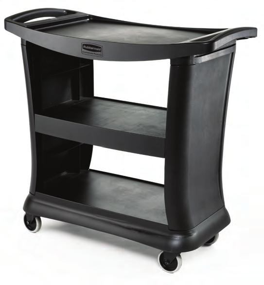 MATERIAL HANDLING Utility and Service Carts 225 Executive Service Cart The Executive Service Cart is an elegant and versatile solution for back- and front-of-house tasks.