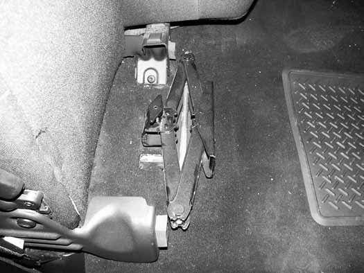 floor. Remove jack from vehicle and save hardware Figure 3. Figure 3 8.