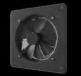 60Hz VENTILATION SOLUTIONS PLATE FAN - EZ PLATE Wall mounted plate fan with a single component spun mounting plate, with optional backdraught shutter kit- contact Nuaire for details.