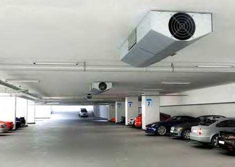 60Hz VENTILATION SOLUTIONS CAR PARK IMPULSE SYSTEM SVT2 & SVT28 Car park ventilation systems are used to control and remove pollutants, such as carbon monoxide on a day to day basis, whilst ensuring