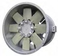 60Hz VENTILATION SOLUTIONS AXIAL (AX) - SINGLE STAGE C CODING AXC100X-XX AX 100 X - X X 1 2 3 4 5 D B Flange A AIRFLOW SAMPLE CODING 1. Axial fan 2. Size of casing in CM 3.