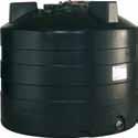 Non Potable water tanks are supplied with: PVC outlet (contains BSP male thread) 1 fitting on 1100L, 1450L & 2500L models, 2 fitting on 3900L, 5400L & 10000L models.