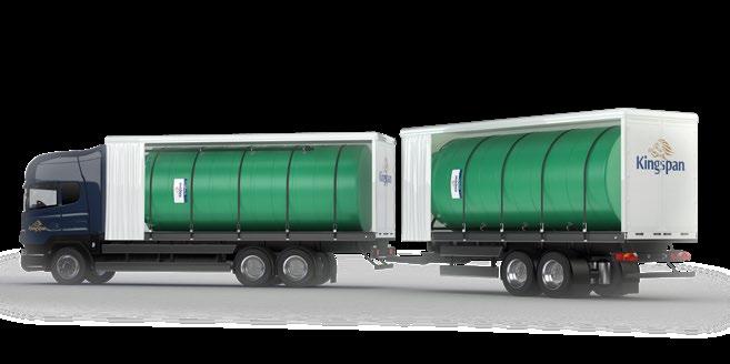 Strength in Polyethylene Low Maintenance Tank Warranty Easily Transported 10 Easily Transported Despite its large capacity, the AgriMaster 25,000L has been designed to fit