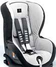 front passenger seat. All child seats are also suitable for use in vehicles without ISOFIX attachment points.