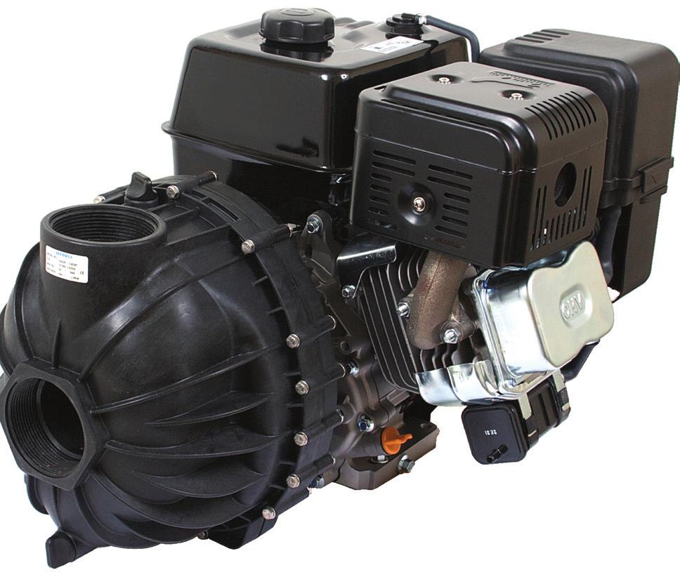 1543P Series Gas Engine-Driven, Self-priming Polypropylene Transfer Pumps Installation, Operation, repair and Parts Manual Description Series 1543 Form L-1524 (Rev.
