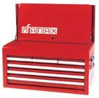00 McAnax 2 Drawer Portable Tool Chest Storage capacity of a tool chest with the option of a carry type tool box