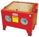 90 McAnax 20 Gallon Parts Washer Smalls parts bin Removable shelf ON/OFF switch with indicator Packing Dimensions: 790 x 550 x 320 mm Item No Capacity Weight Euro 1721715 20 Gal 25.0 kg 325.