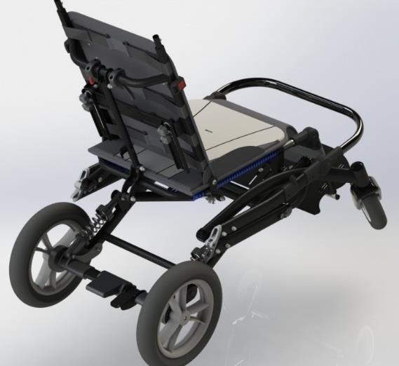 4 Stroller with the back rest deployed STEP 5: In order to properly install the windshield,