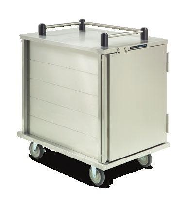 DINEX NEW TOTALLY QUIET MEAL DELIVERY CART SERIES FOR HIGHER SATISFACTION SCORES Totally Quiet Cart The quiet solution to tray delivery TQ cart is available in many different versions for