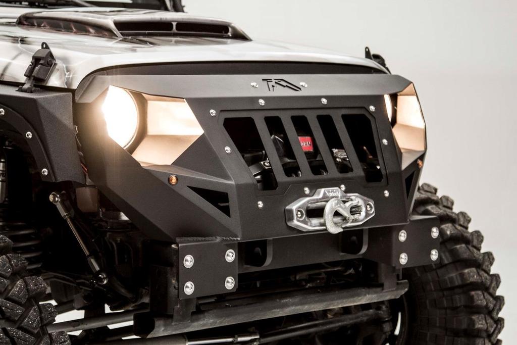 I. Overview Congratulations on your new purchase of the industries best and only high clearance Jeep JK front Grumper! This Grumper has been engineered for strength while reducing weight.