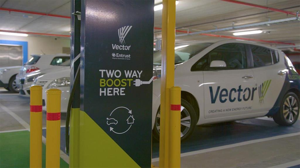 Demand management at Vector Vehicle to Grid EV charging A vehicle to