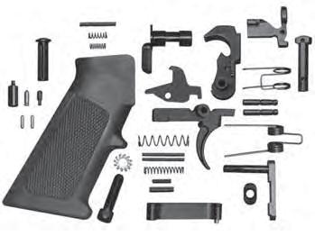 BUSHMASTER Lower Receiver Parts & Kits... Complete Lower Receiver Parts Kit Everything Field Repair Kit... High breakage and loss items in a necessary to completely build up your Lower Receiver.