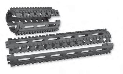 HANDGUARDS & ACCESSORIES First Samco M-33 Handguard Set $89.95 (FBS-M33) The First Samco Two Rail Handguard Set for Carbines features integral Picatinny rails under removable covers.