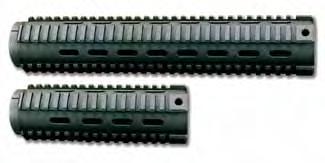 choice. Rails are positioned at 12-3 - 6-9 o'clock, and the top handguard can be used in conjunction with an M203 Grenade Launcher. They re vented to keep your barrel cool, finished in mil. spec.