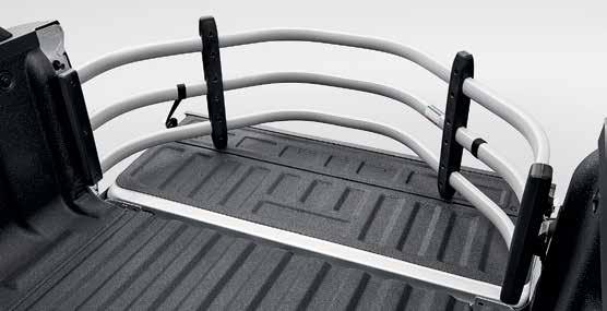 GEARON UTILITY RACK STANCHIONS For 2015-17 Colorado, all cab styles and bed lengths (shown), P/N 23144878. MSRP 2 : $695.
