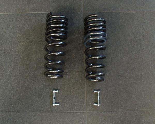 Suspension / Brake system lowering kit for BMW X5 E70 / X6 E71 2 progressive springs for front axle including lowering kit for rear axle! Attention only for cars with level control system!