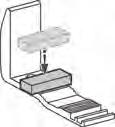 Place a clamp approximately 12" from each front corner and tighten with