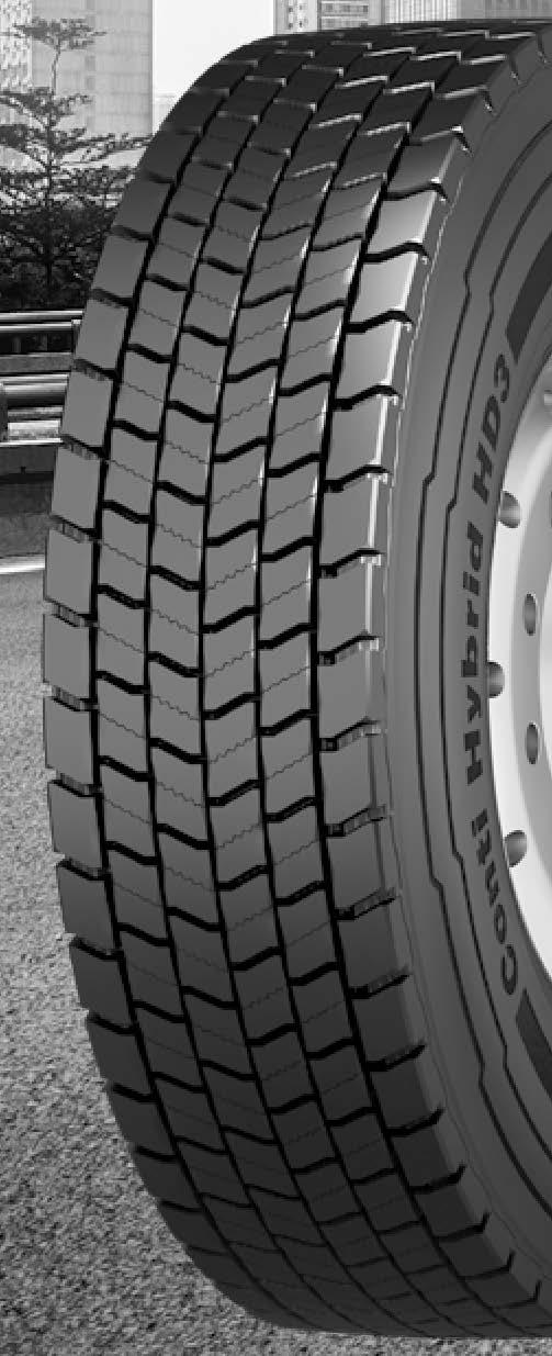 Properly inflated tires show a better wear picture, retain their casing quality and save on fuel
