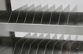 RUBBER MATTING Line shelves and drawers with rubber matting to minimize