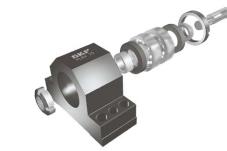 D Product information PLBU ball screw support bearings Fixed pillow blocks fitted with SKF angular contact ball bearings Features Precision machined housing made of burnished steel Precision machined