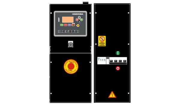 CONTROL PANEL MODEL M5 Digital manual Auto-Start control panel and thermal magnetic protection (depending on