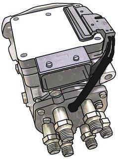15. Unbolt and remove the casting that attaches to the Throttle Position Sensor (TPS) housing.