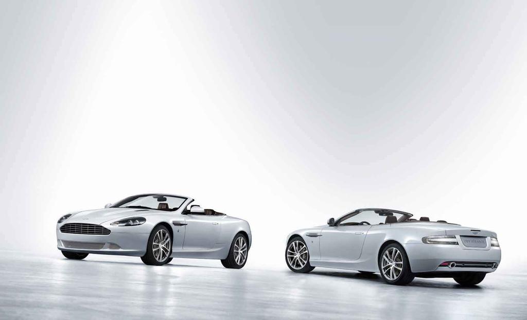 Like the Coupe, the Volante s performance is supported by Aston Martin s excellent safety systems.