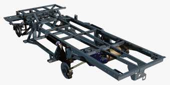Chassis The Metro's frame is engineered to be lightweight with high lateral, longitudinal and torsional stiffness.