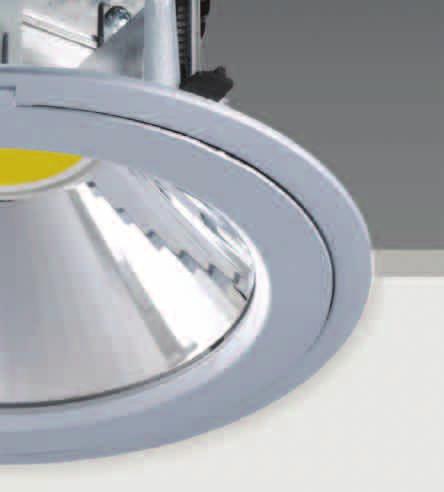 Extraction Cooling (19W) l The 19W Crompton XL-PRO LED Downlight comes with noiseless heat extraction design which removes excess heat from the core of the module to prevent over heating.