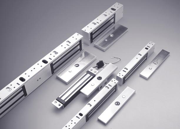 As standard 9500 Series electromagnets are suitable for outswing doors but can be converted for use with inswing doors using a series of Z and L brackets.