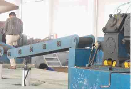 5 Continuous Rolling machine It consists of 15 pieces of rolling stands, is 3-high mould rolling stand.