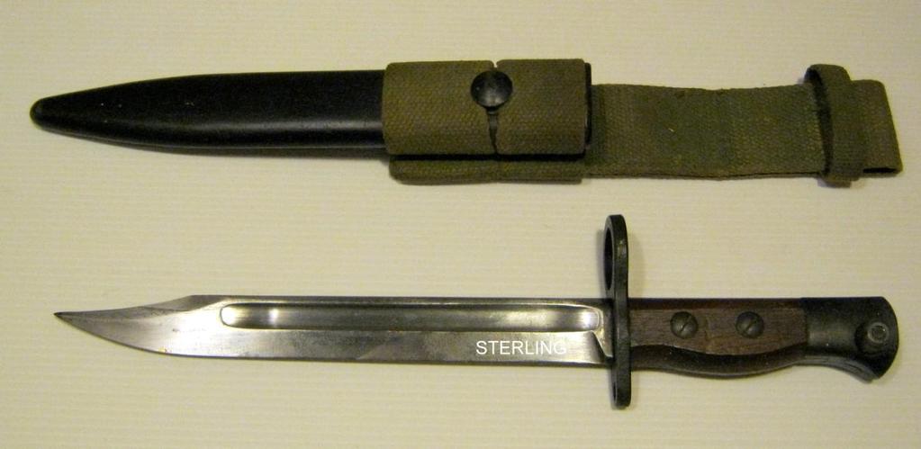 Sterling No 5 Bayonet Acknowledgments: Calum Taylor and Alec Melville for allowing me to photograph their guns.