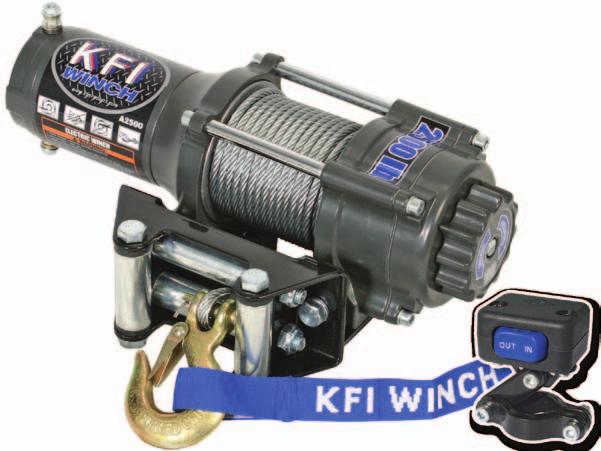 ST17 This compact 1700lb Sport Trail Series winch features water resistant seals to keep the elements out, a standard 4-hole mounting design and a heavy duty 3-stage planetary gear