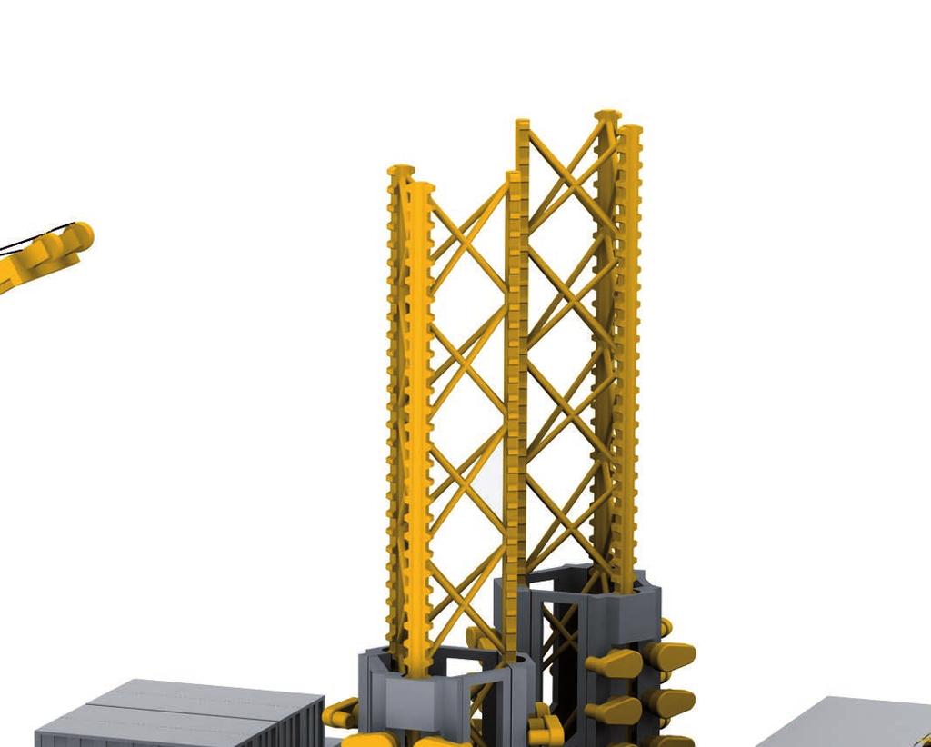 Rail crane 11 Towing pin 1 Ro-Ro ramp hatch 8