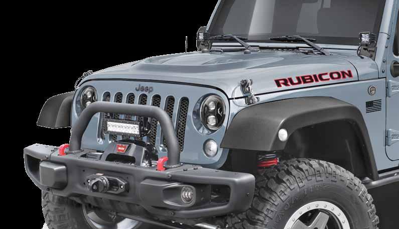 The third winch plate is for regular YJ and TJ Wrangler that keep their factory stock bumpers. 01 07-17 Wrangler (*) OM 11543.15 $200.00 02 87-06 Wrangler, Raised OM 11238.12 $115.