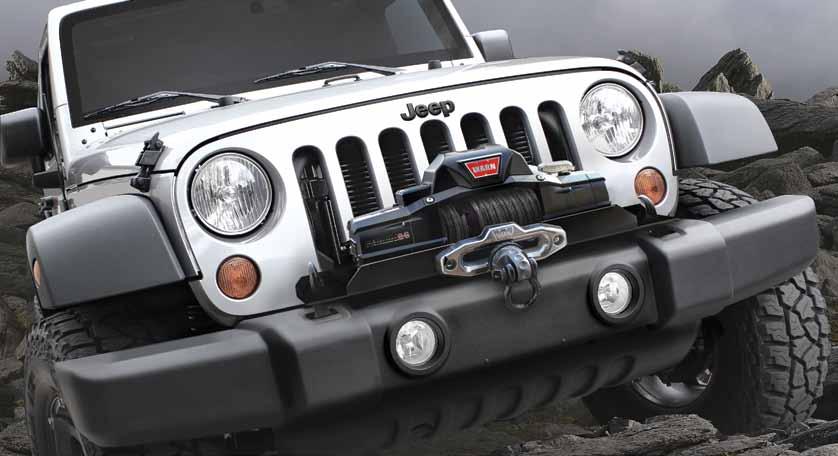 The second Winch Plate only fits Moab, MW3 & COD Edition Wranglers.