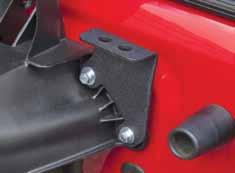 a front plate, this easy-to-install license plate holder attaches to your winch s hawse fairlead.