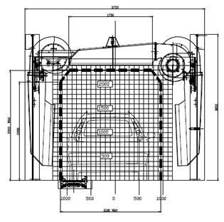 Maximum Washing Profile The maximum size of the vehicles shall not exceed the dimensions shown on the drawings.