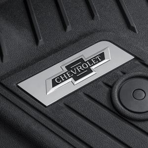 Floor Liner, FrontRow, Premium All-Weather in Cocoa with Bowtie Logo for Regular SM2 - HERITAGE THEMED