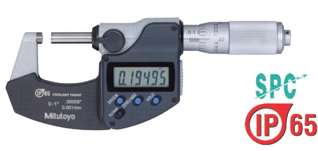 DEPTH MICROMETER Ø4mm interchangeable rods, with lapped measuring end, provides a wide measuring range With ratchet stop for constant force With