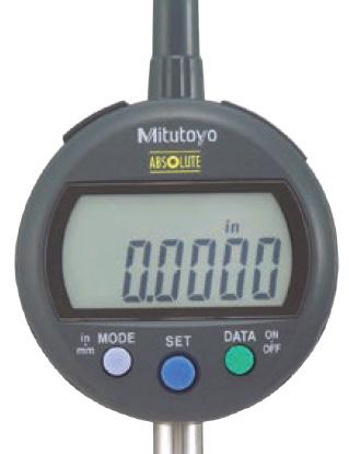 62 DIGIMATIC INDICATORS Similar in size to Series 2 dial indicators Large, easy to read LCD Go/no-go