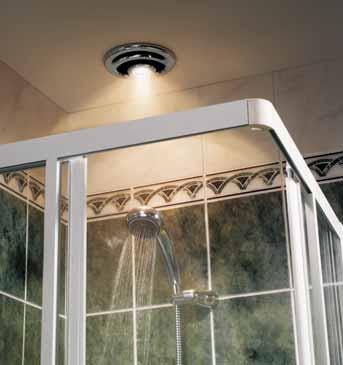 Zehnder Silent Shower Fan Kits 100 Silent fans are 70% quieter than standard axial fans when operating.