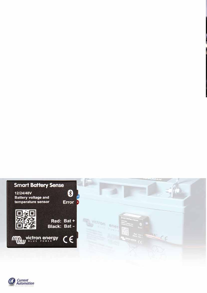 : Smartbatterysense : R449 Smart Battery Sense Voltage and Temperature sense Smart Battery Sense is a wireless battery voltage and temperature sensor for Victron MPPT Solar Chargers.
