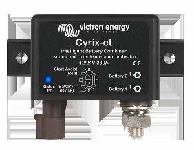 The Argo Battery Isolators feature a low voltage drop thanks to the use of Schottky diodes: at low current the voltage drop is approximately 0,3 V and at the rated output approximately 0,45 V.