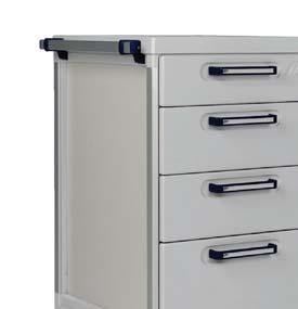 ScanCell Carts - Compact baskets Available with drawers with