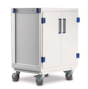 HTM71 Storage ScanCell Carts - Doors Available as single, double and treble columns in a range of heights 125mm castors, 2 off