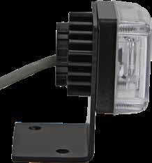 COMPACT LED SCENE LIGHTS 5 YEAR WARRANTY Powerful 10W LED Choice of flood or spot beam 10-40V supply suitable for 12/24V operation 400 Lumen output 4-1547-S-F