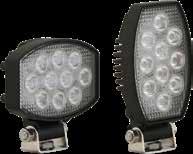 DUAL MOUNT LED WORKLIGHT 2 YEAR WARRANTY Powerful Osram LEDs New generation 15W LED floodlight (60 degrees), 9-32V supply Can be mounted vertically or horizontally IP67 rated Dimensions (mm) 150 x 80